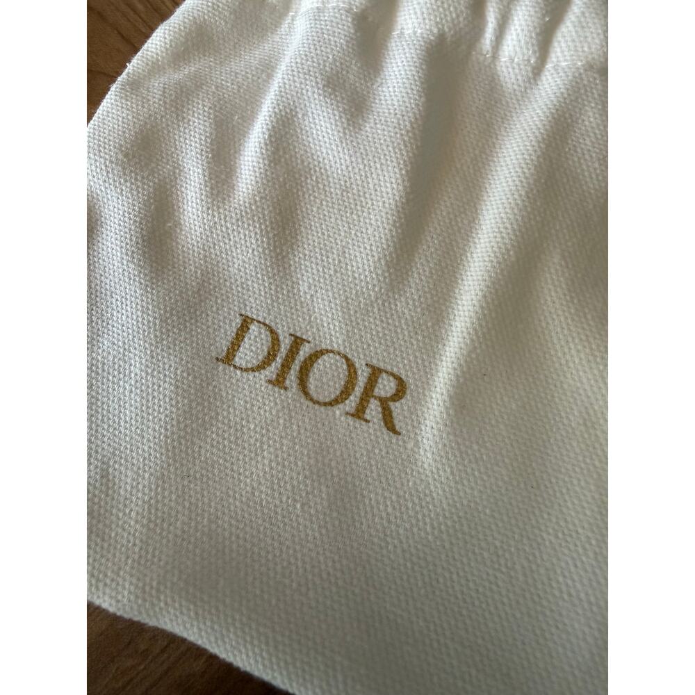 NWOT Dior Canvas Jewlery or Make-Up Bag 1 - Picture 2 of 4
